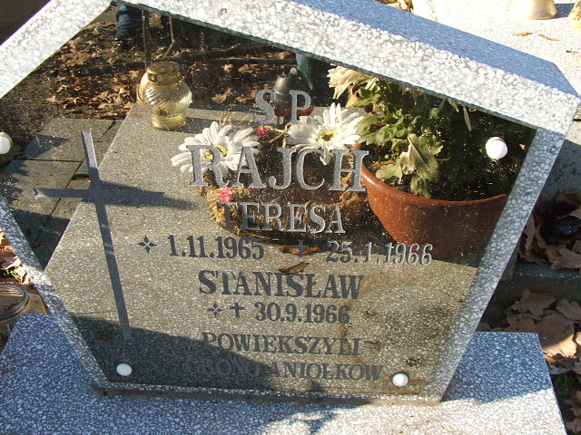 Grób Stanisław Rajch