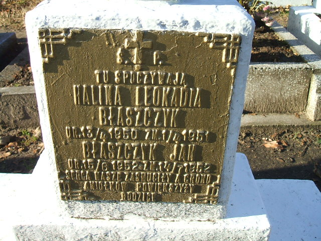 Grób Halina Leokadia Błaszczyk