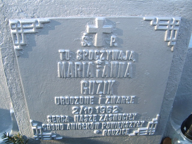 Anna Guzik 1962 Namysłów - Grobonet - Wyszukiwarka osób pochowanych