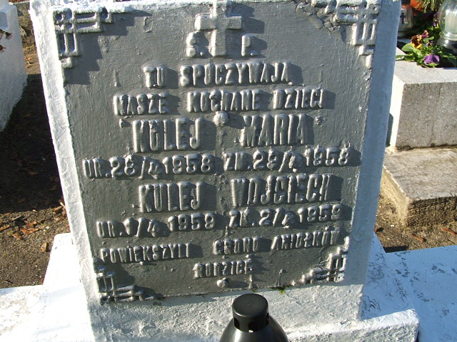 Grób Wojciech Kulej