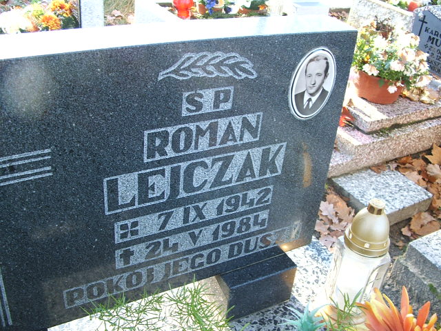 Roman Lejczak 1942 Namysłów - Grobonet - Wyszukiwarka osób pochowanych