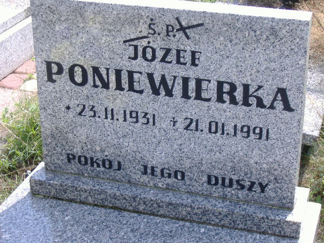 Jan Trela 1950 Namysłów - Grobonet - Wyszukiwarka osób pochowanych