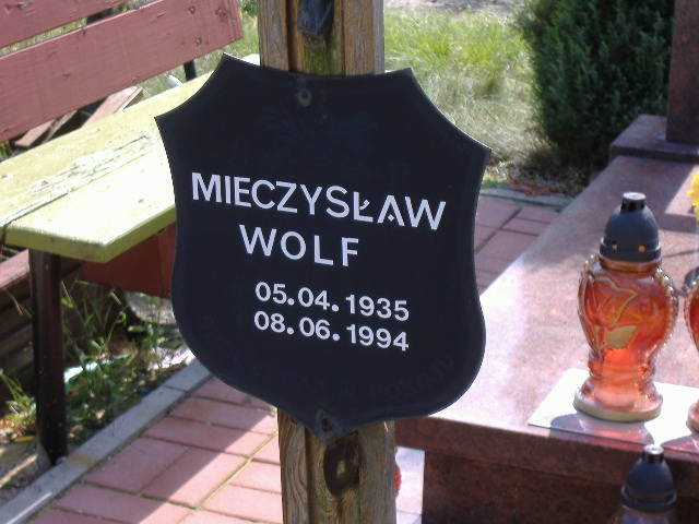 Mieczysław WOLF 1935 Namysłów - Grobonet - Wyszukiwarka osób pochowanych