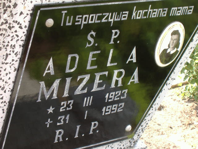 Grób ADELA MIZERA
