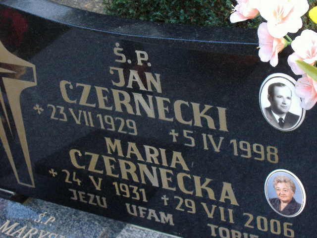 Jan CZERNECKI 1929 Namysłów - Grobonet - Wyszukiwarka osób pochowanych