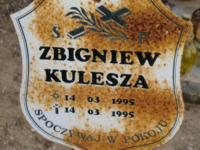 MAJKEL KULESZA 1996 Namysłów - Grobonet - Wyszukiwarka osób pochowanych