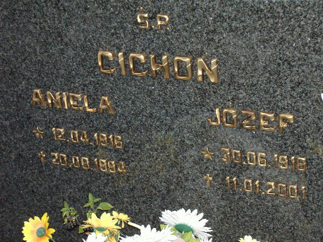 Grób JÓZEF CICHOŃ