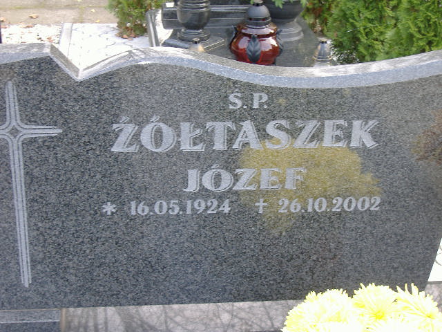 Grób JÓZEF ŻÓŁTASZEK