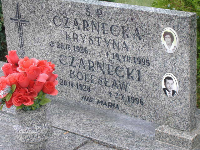 Krystyna CZARNECKA 1926 Namysłów - Grobonet - Wyszukiwarka osób pochowanych