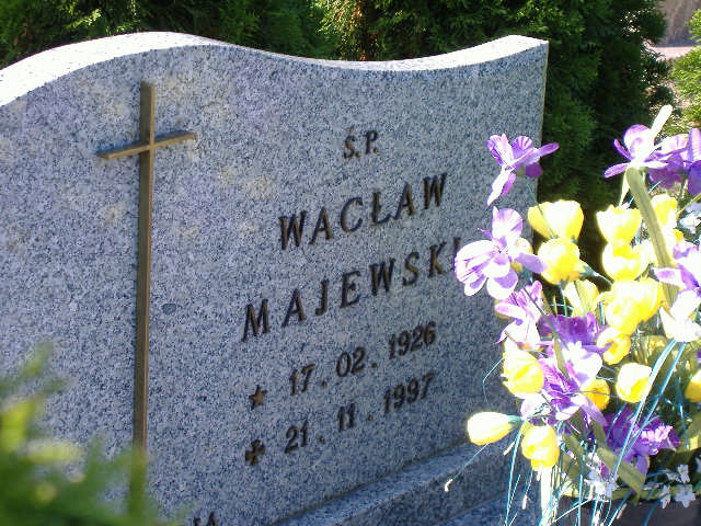 Wacław MAJEWSKI 1926 Namysłów - Grobonet - Wyszukiwarka osób pochowanych