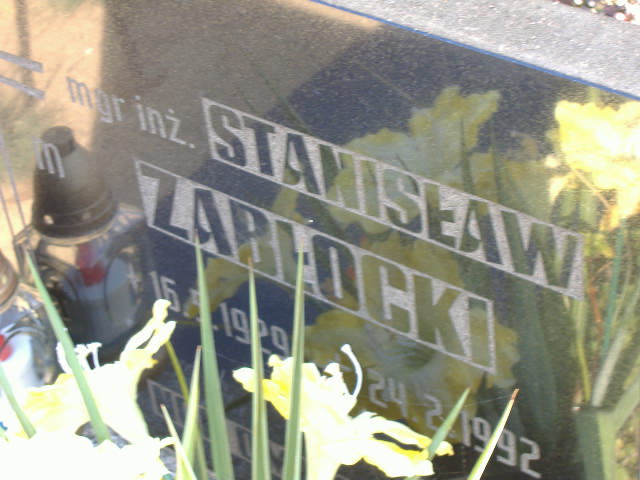 Grób STANISŁAW ZABŁOCKI