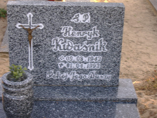 Henryk KWAŚNIK 1943 Namysłów - Grobonet - Wyszukiwarka osób pochowanych