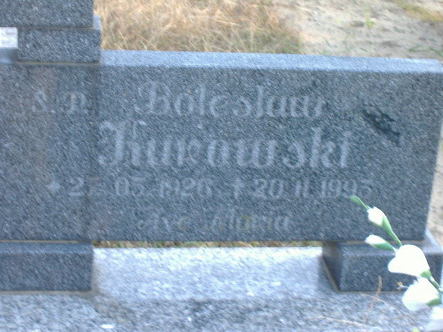 Grób CZESŁAWA KUROWSKA