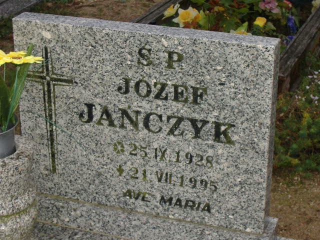 Józef JAŃCZYK 1928 Namysłów - Grobonet - Wyszukiwarka osób pochowanych