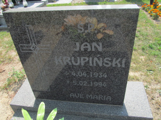 Jan Krupiński 1934 Namysłów - Grobonet - Wyszukiwarka osób pochowanych
