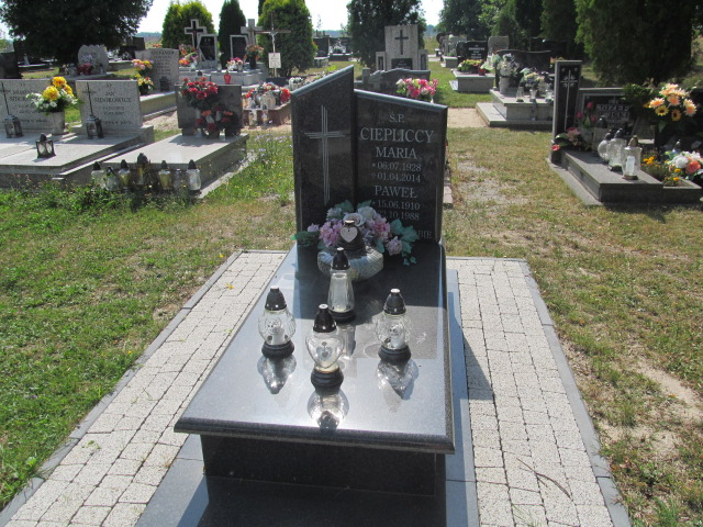 Grób Maria Cieplicka