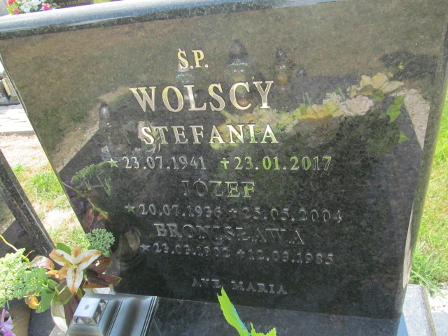 Józef Wolski 1936 Namysłów - Grobonet - Wyszukiwarka osób pochowanych
