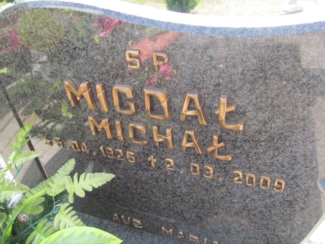 Michał Migdał 1925 Namysłów - Grobonet - Wyszukiwarka osób pochowanych