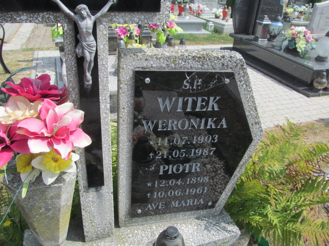 Weronika Witek 1903 Namysłów - Grobonet - Wyszukiwarka osób pochowanych