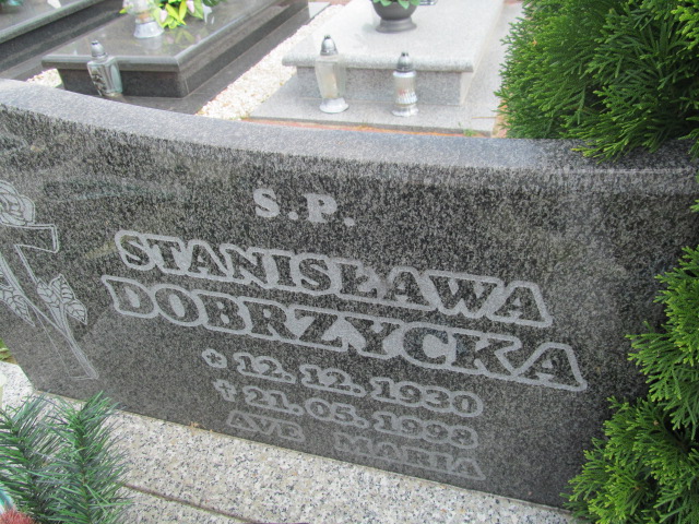 Stanisława Dobrzycka 1930 Namysłów - Grobonet - Wyszukiwarka osób pochowanych