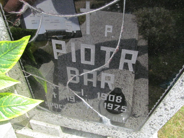 Piotr Bar 1908 Namysłów - Grobonet - Wyszukiwarka osób pochowanych